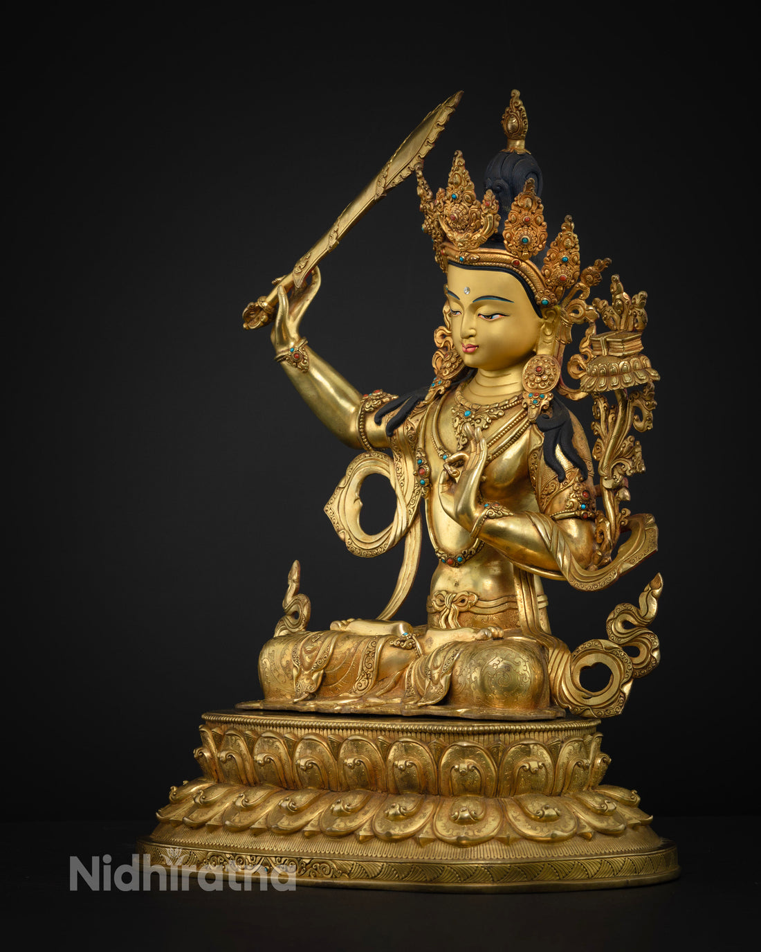 Manjushri Buddha Statue for Wisdom