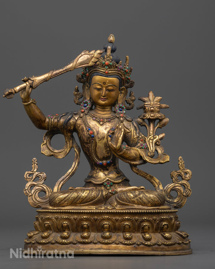 Manjushri Sculpture: A Perfect Gift of Knowledge and Serenity