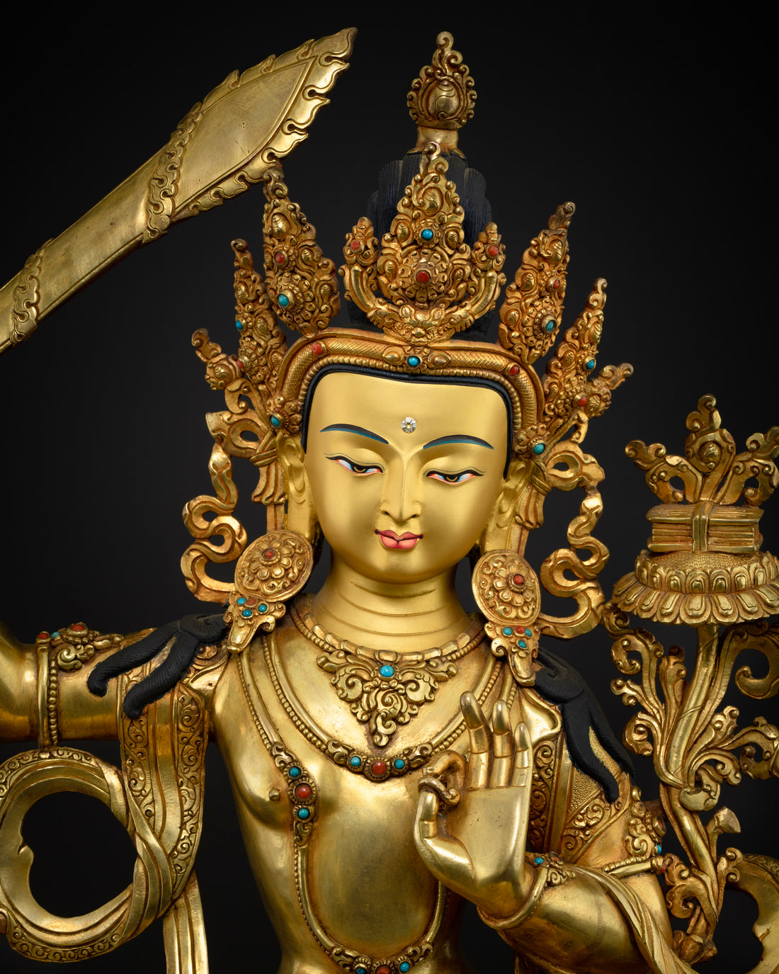 Manjushri Buddha Statue for Wisdom