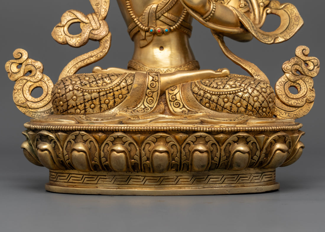 14 Inch Authentic Manjushri Statue