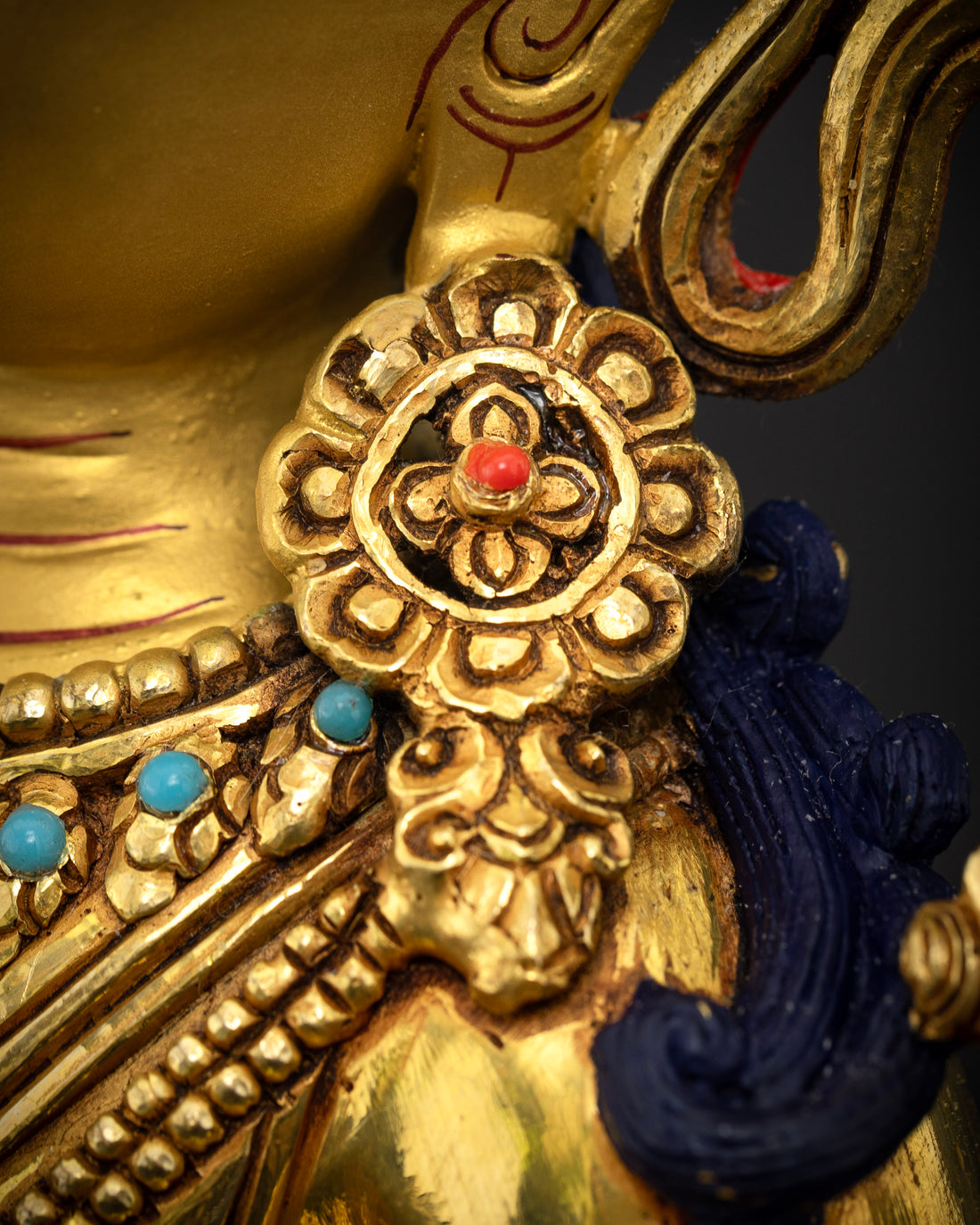 Wisdom Incarnate: The Tibetan Handcrafted Manjushri Sculpture