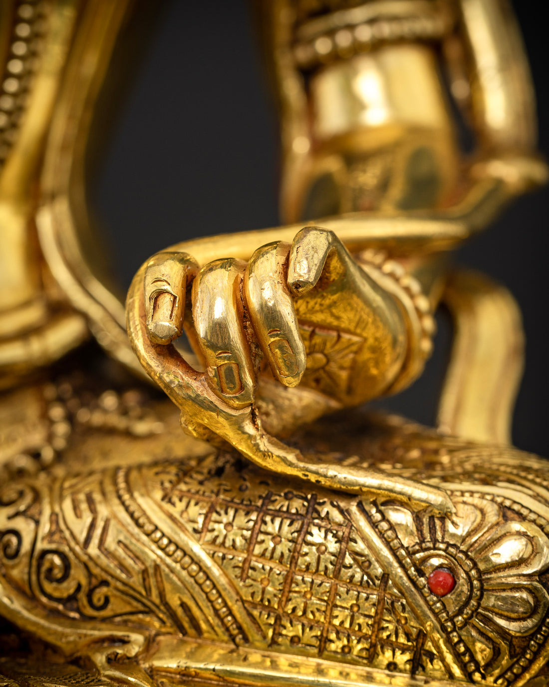 Wisdom Incarnate: The Tibetan Handcrafted Manjushri Sculpture