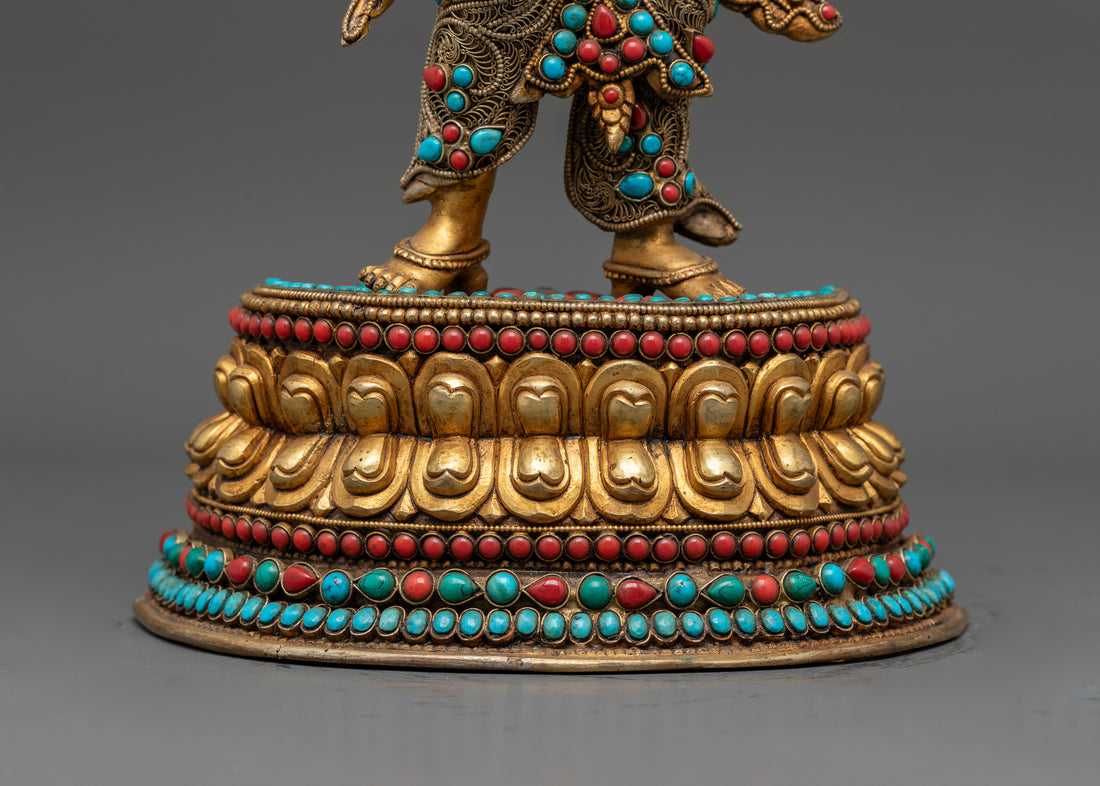 Unique and Decorative: Standing Manjushri Statue