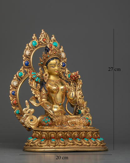 Radiant White Tara: Protector of Long Life and Compassion