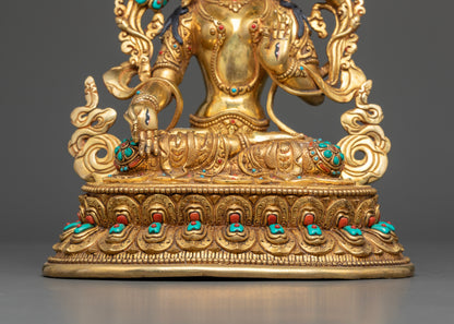 Radiant White Tara: Protector of Long Life and Compassion