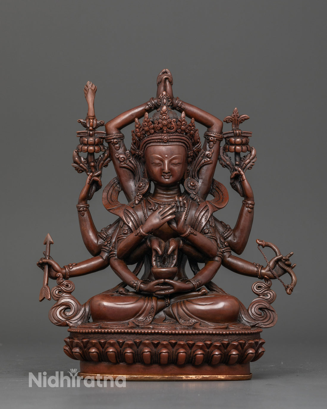 Namasangati (Manjushri): Defender with Ten Powerful Hands