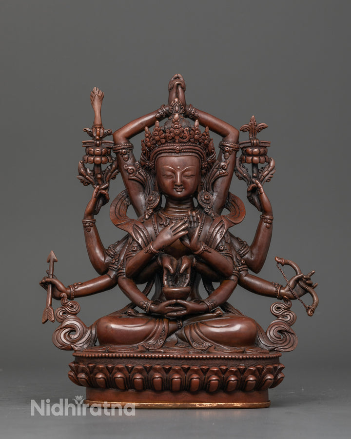 Namasangati (Manjushri): Defender with Ten Powerful Hands