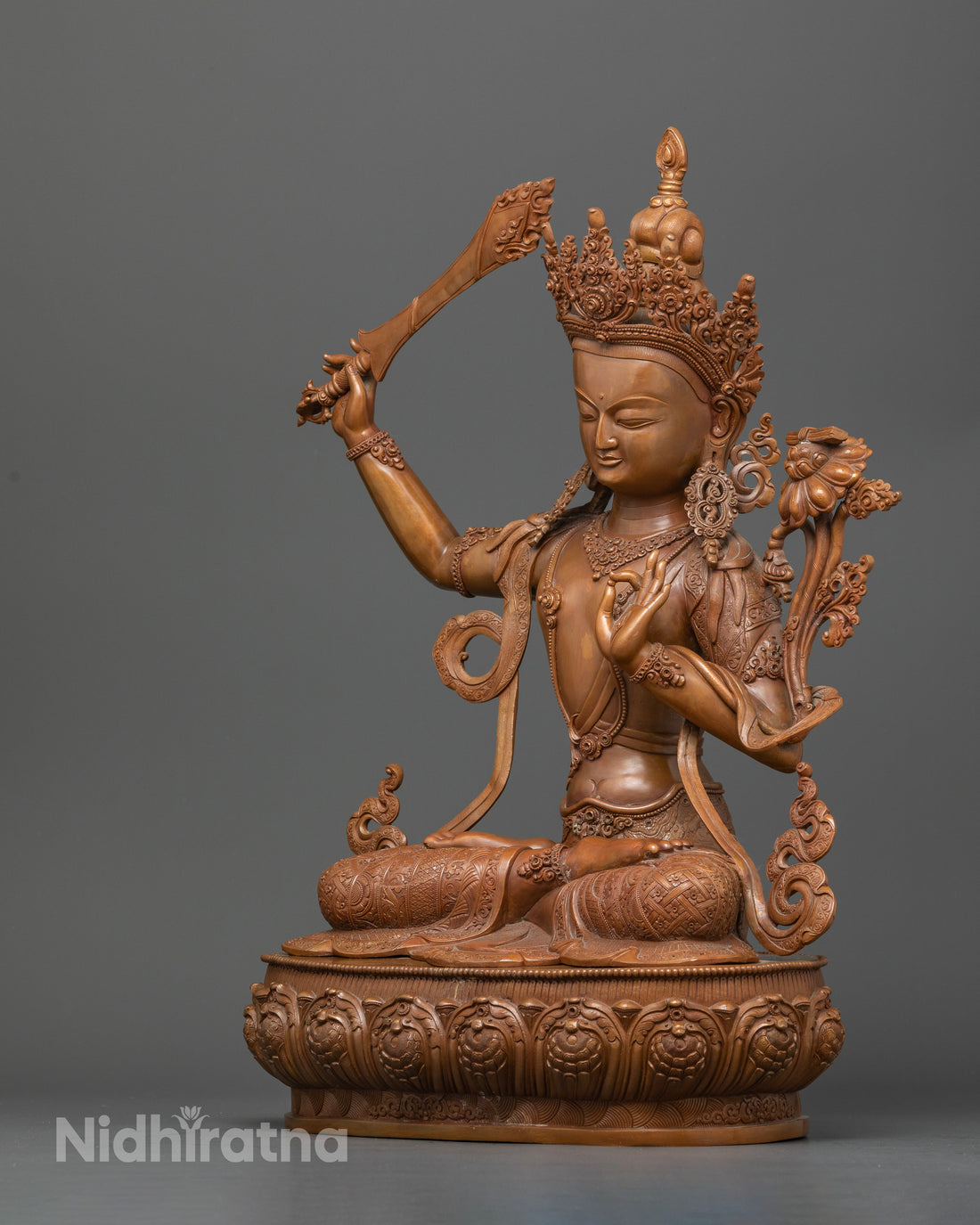 Manjushree on Ancient Oxidized: The Guardian of Insightful Wisdom