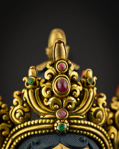 Machig Labdron Statue – 24K Gold Guaranteed Buddhist Art Piece