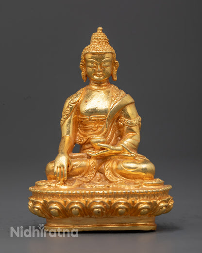 Machine-Made Sacred Shakyamuni Buddha Statue