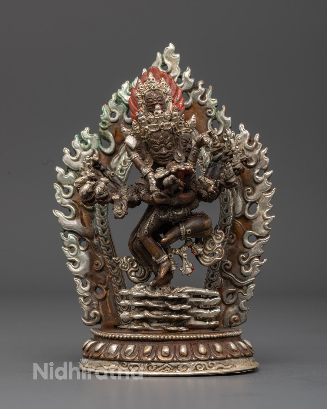 Machine Made Hevajra with Consort Statue