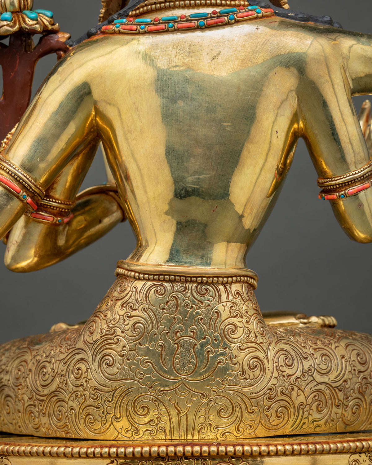 Maha Manjushri Statue | Handcrafted Bodhisattva of Wisdom Sculpture