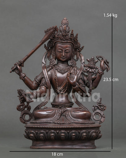 Maha Manjushri Statue
