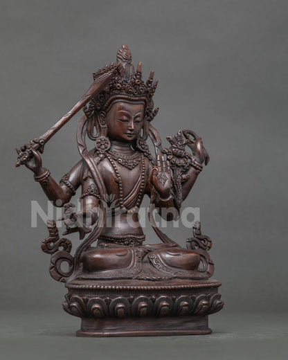 Maha Manjushri Statue