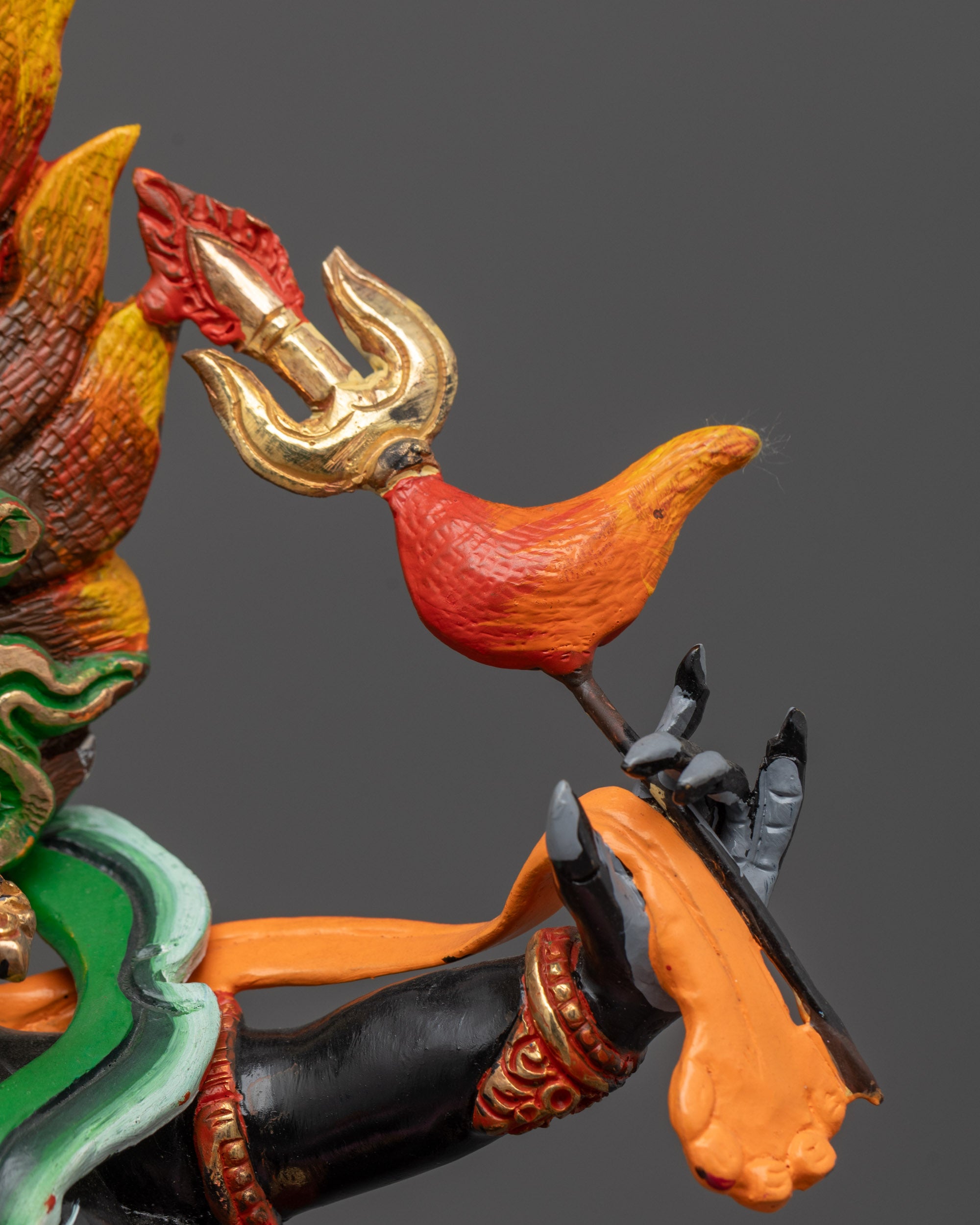 Mahakala Statue with Six Arms | Nepalese Buddhist Artisan