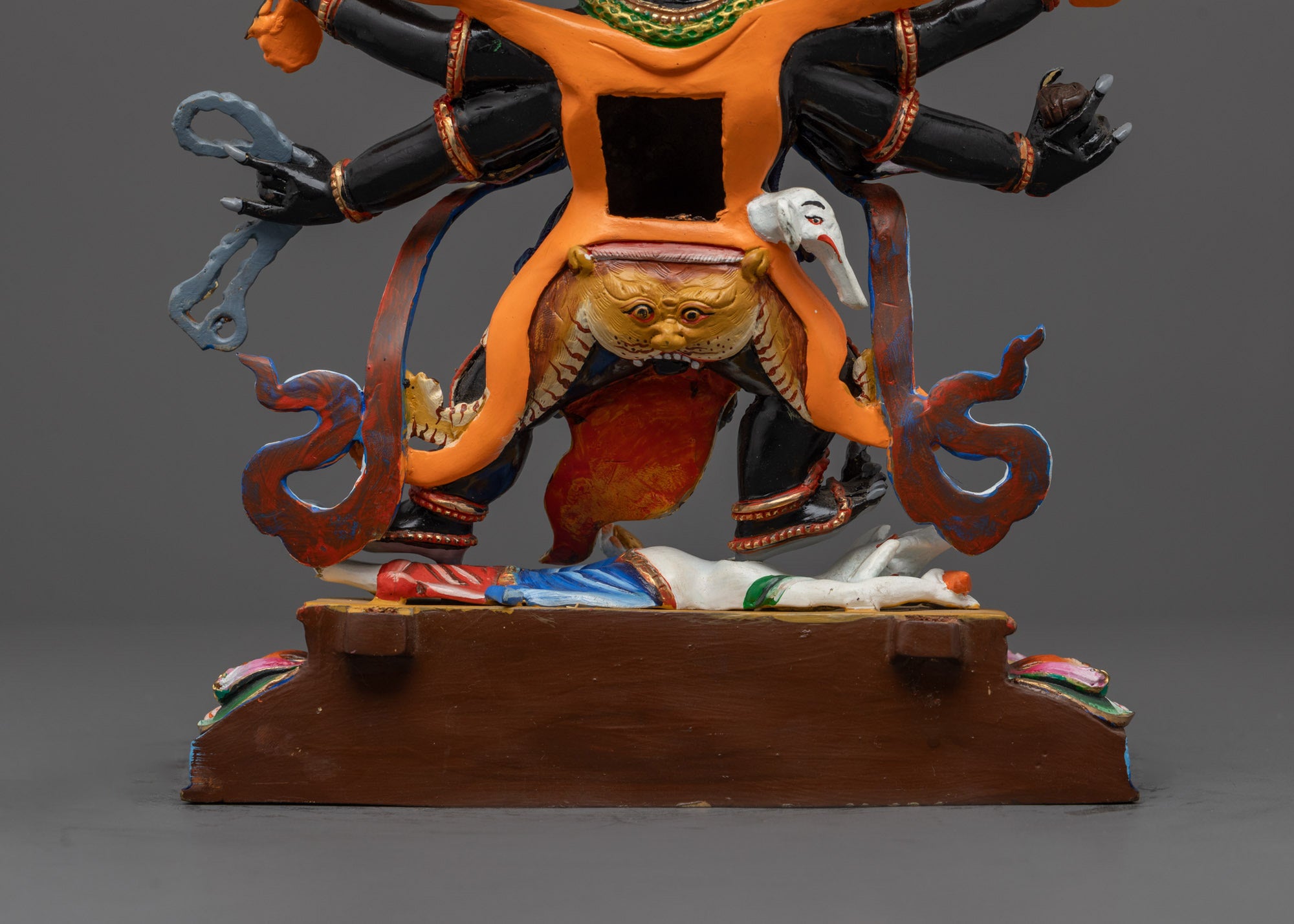 Mahakala Statue with Six Arms | Nepalese Buddhist Artisan
