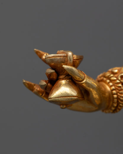 Nepalese Mahakala Statue | Six Armed Protector of Dharma