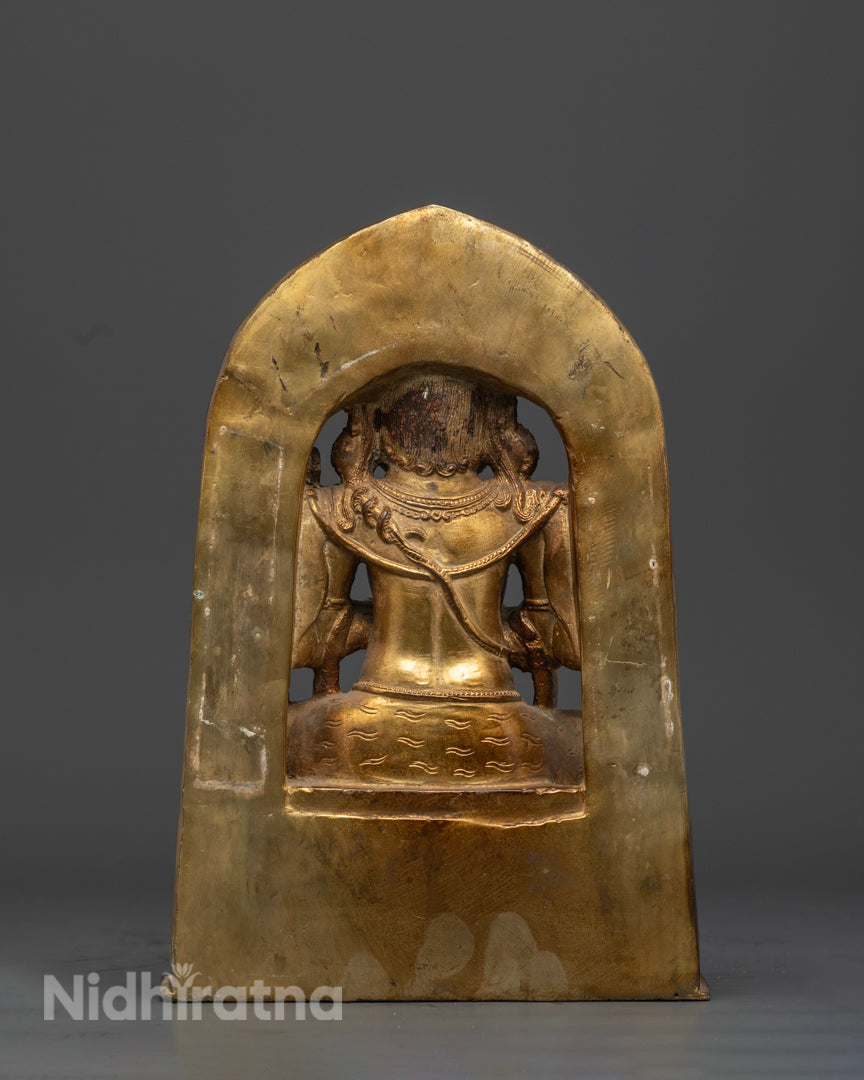 Chaturbhuja Mahakala Statue | Beautifully Crafted Sculpture