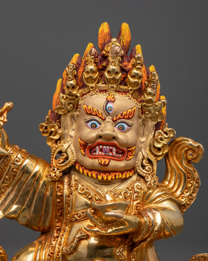 Mahakala Bernegchen Statue | Vajrayana Buddhist Deity
