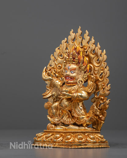 Mahakala Bernegchen Statue | Vajrayana Buddhist Deity