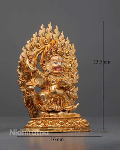 Mahakala Bernegchen Statue | Vajrayana Buddhist Deity