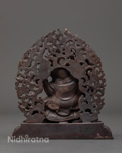 Mahakala Bernegchen Statue | Traditional Buddhist Protector