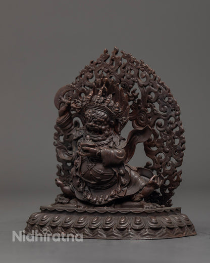 Mahakala Bernegchen Statue | Traditional Buddhist Protector