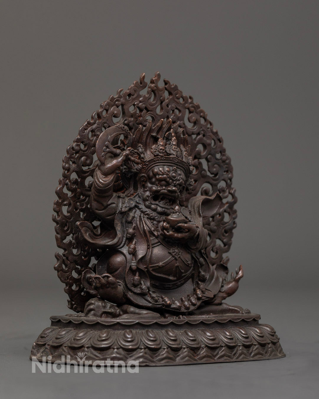 Mahakala Bernegchen Statue | Traditional Buddhist Protector