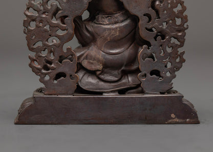 Mahakala Bernegchen Statue | Traditional Buddhist Protector