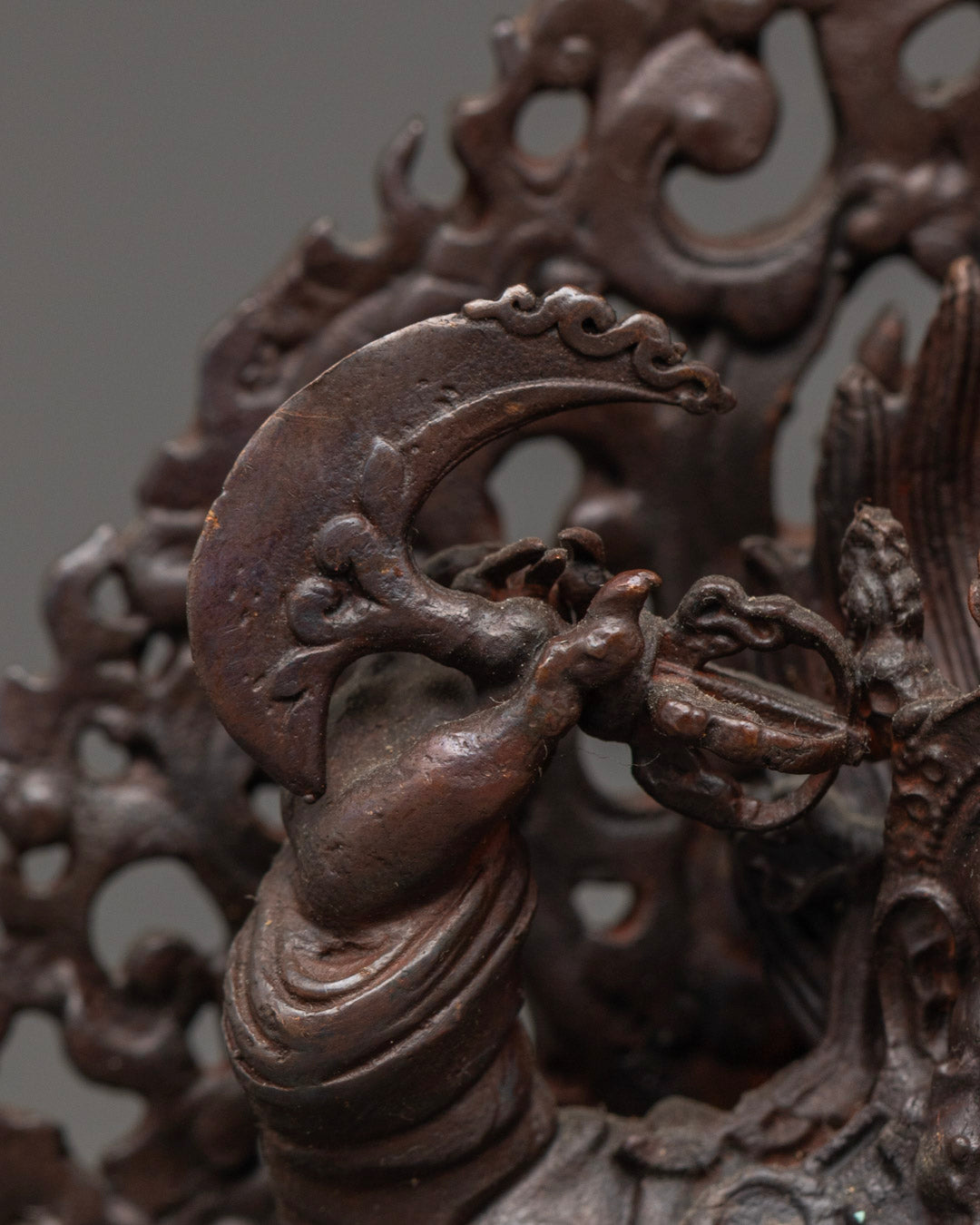 Mahakala Bernegchen Statue | Traditional Buddhist Protector
