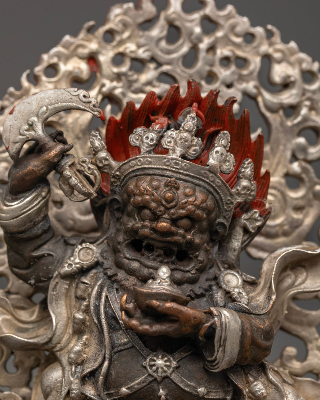 Mahakala Bernegchen Statue