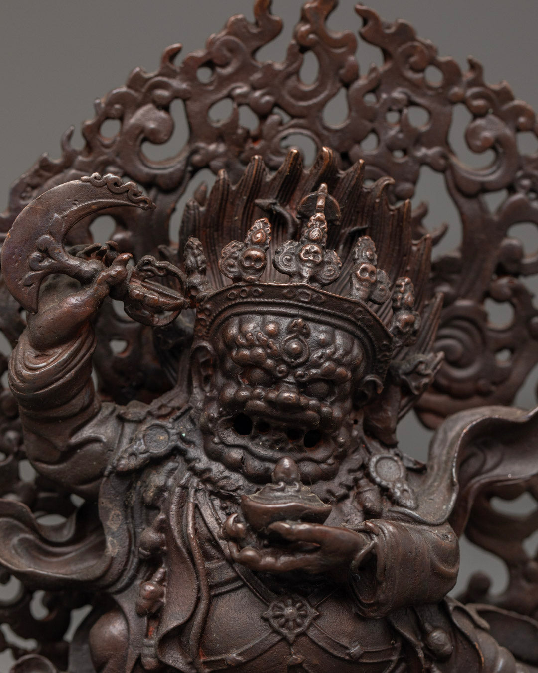 Mahakala Bernegchen Statue | Traditional Buddhist Protector