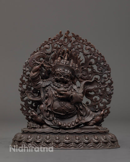 Mahakala Bernegchen Statue | Traditional Buddhist Protector