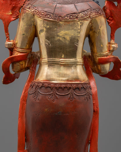 Masterfully Sculpted Maitreya Buddha Statue | Tibetan Buddhist Art
