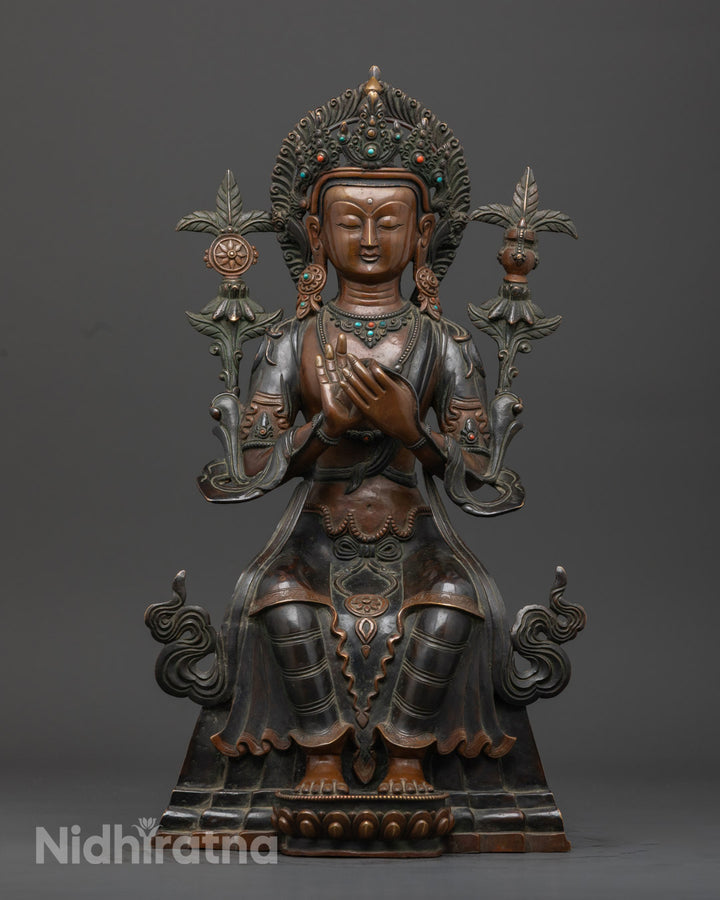 Maitreya Buddha Statue | Nepalese Craftsmanship