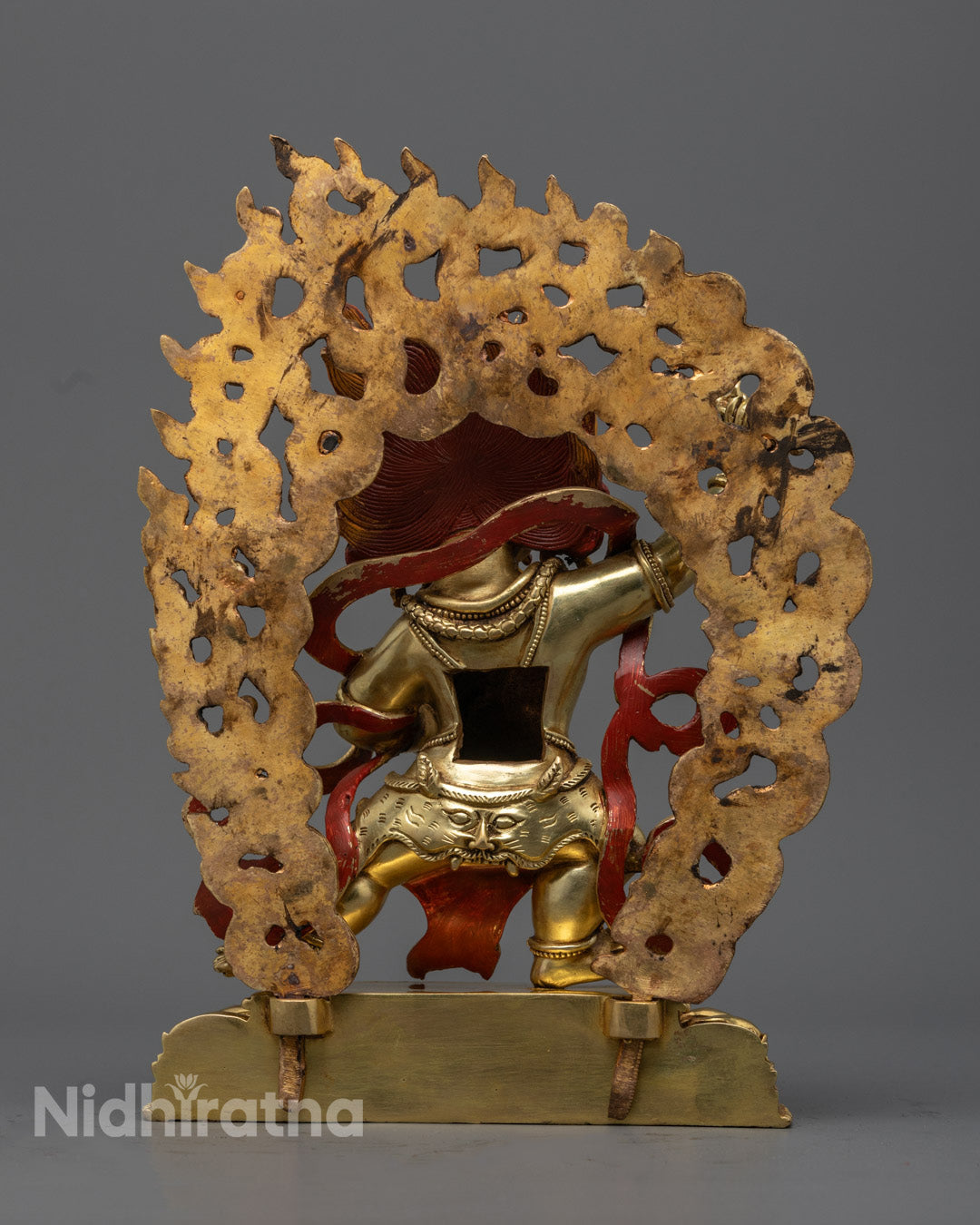 Majestic full-body view of Vajrapani Statue, embodying indestructible strength, fierce compassion, and the unshakable vow to protect all beings.