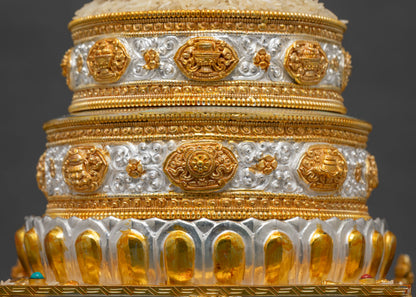 6" Mandala Offering Set | Traditional Buddhist Ritual Set