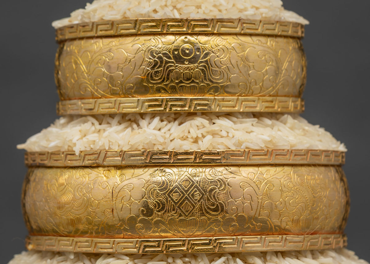 7" Mandala Offering Set | Tibetan Buddhist Meditation Offering