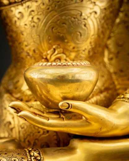 Authentic Shakyamuni Buddha Statue for Mindfulness & Peace