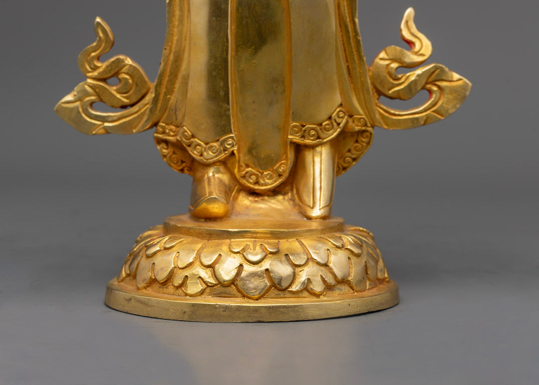 Divine Feminine Duo: Yeshe Tsogyal & Mandarva Statue Set