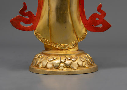 Divine Feminine Duo: Yeshe Tsogyal & Mandarva Statue Set