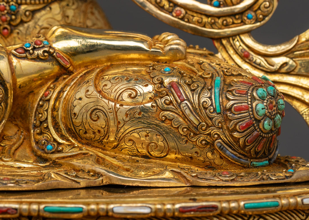 Manjushri Statue 20.47 inches| Nepalese Craftsmanship