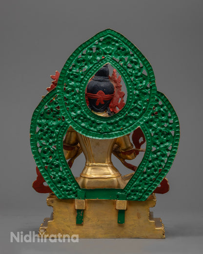 Tibetan Manjushri Statue | Nepalese Buddhist Art