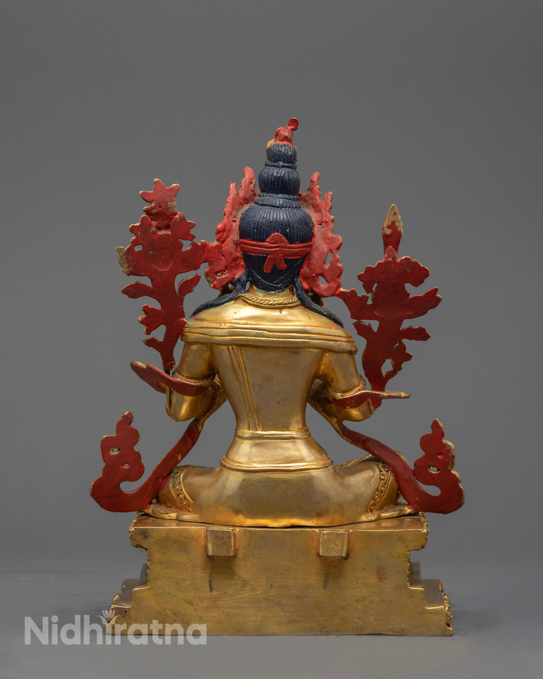 Tibetan Manjushri Statue | Nepalese Buddhist Art