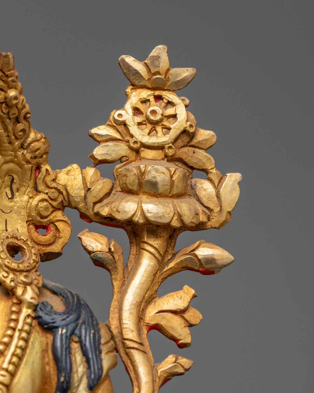 Tibetan Manjushri Statue | Nepalese Buddhist Art