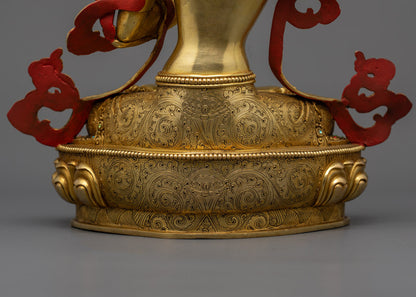 Tibetan Manjushri Statue | Wisdom Buddha