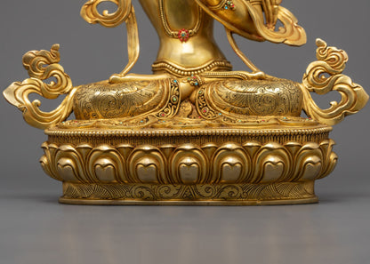 Tibetan Manjushri Statue | Wisdom Buddha
