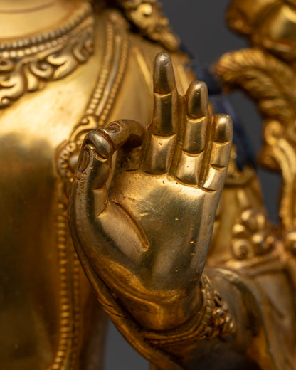 Manjushri Bodhisattva Statue | Symbol of Wisdom in Buddhism