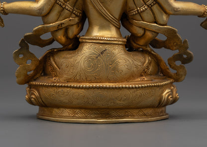 Authentic Namasangati Statue | Handmade Buddhist Spiritual Art