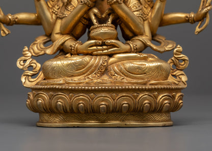 Authentic Namasangati Statue | Handmade Buddhist Spiritual Art